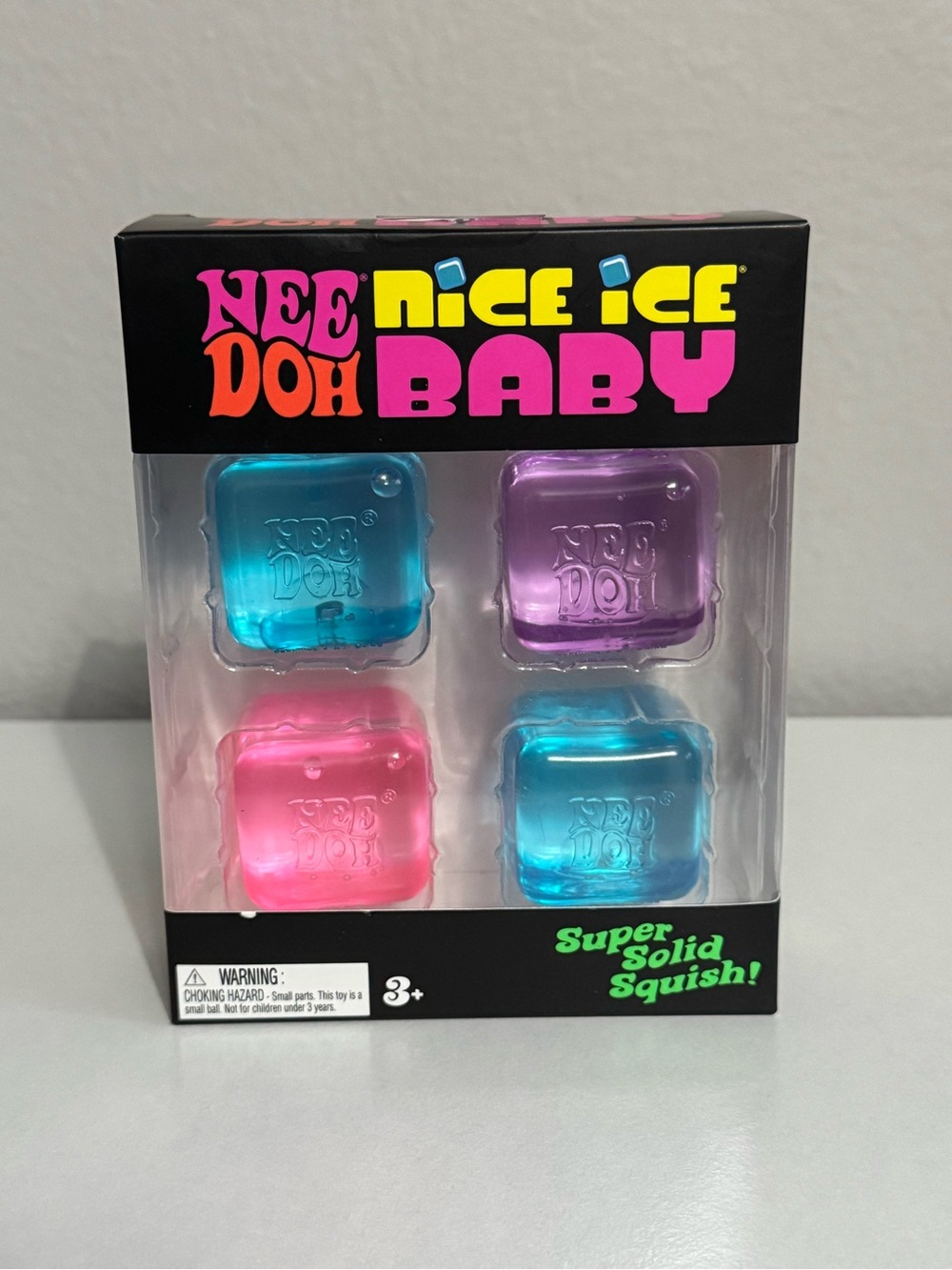 NeeDoh Nice Ice Baby 4-Pack NWT